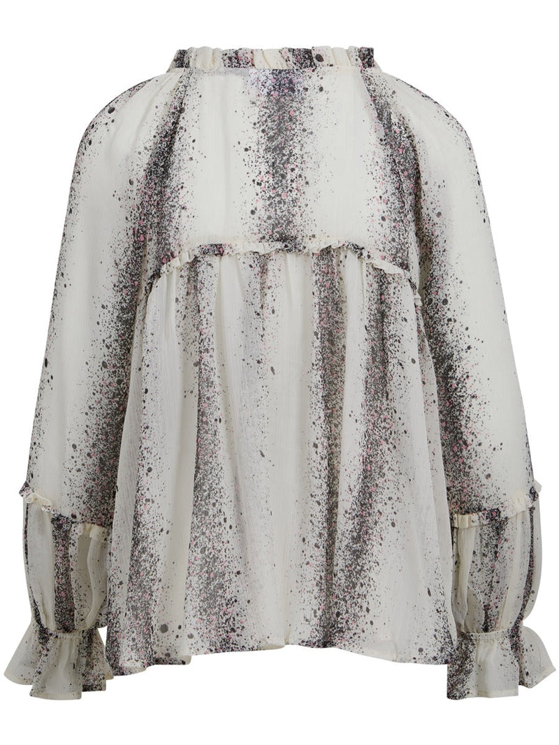 Coster Copenhagen Shirt with splash stripe print