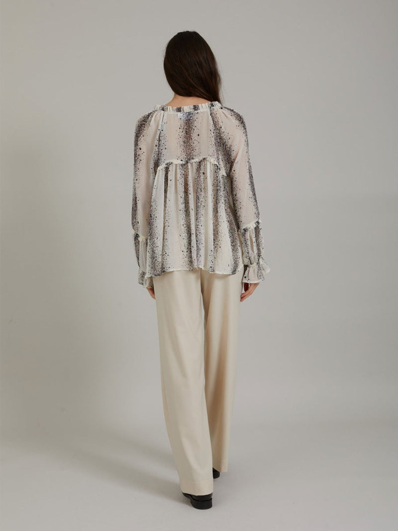 Coster Copenhagen Shirt with splash stripe print