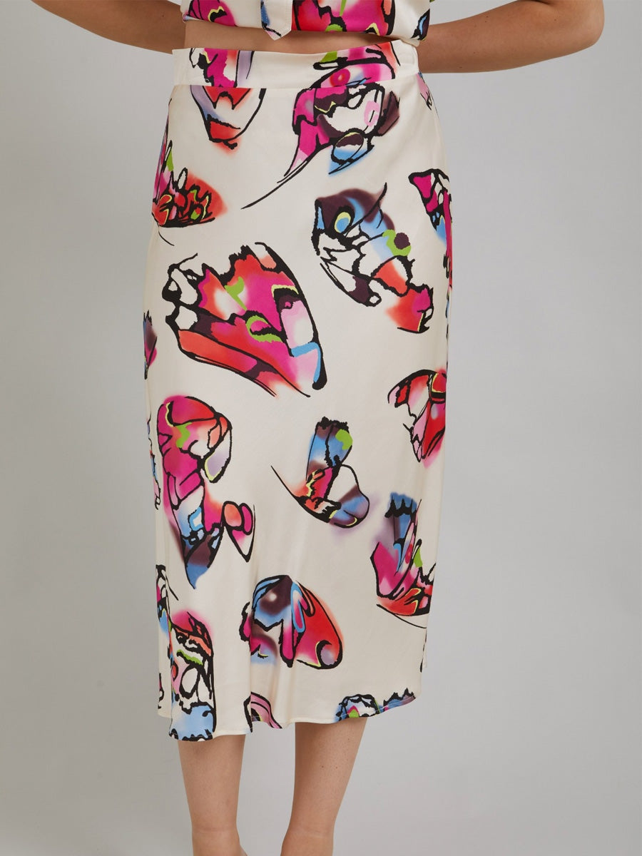 Coster Copenhagen Skirt in butterfly print
