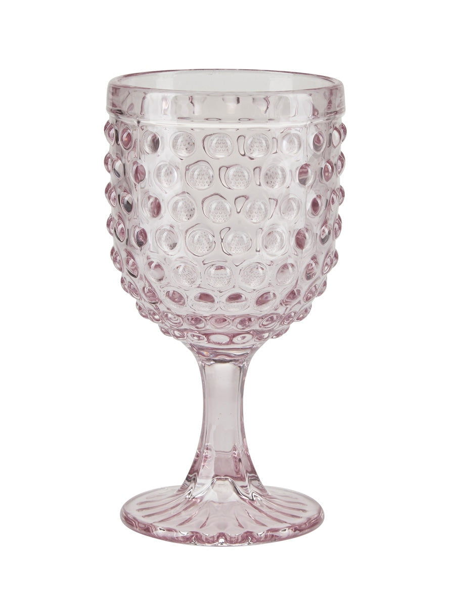 Cozy Living Bubble wine glass rose
