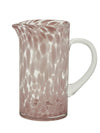 Cozy Living Dots pitcher with handle soft rose
