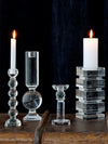 Cozy Living MB candle holder crystal clear