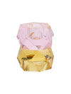 Cozy Living ME candle holder 2 part rose yellow