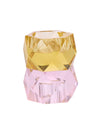 Cozy Living ME candle holder 2 part rose yellow
