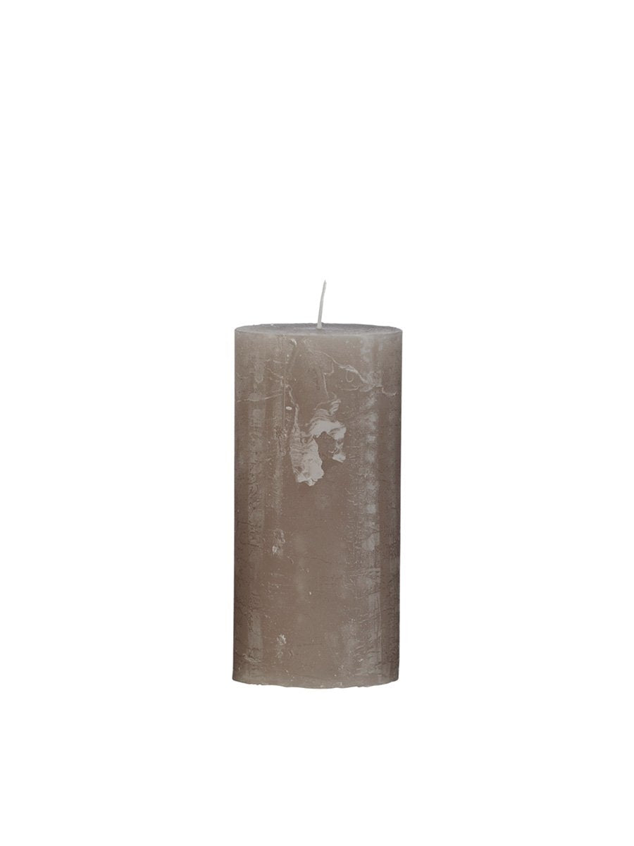 Cozy Living RUSTIC candle värissä taupe