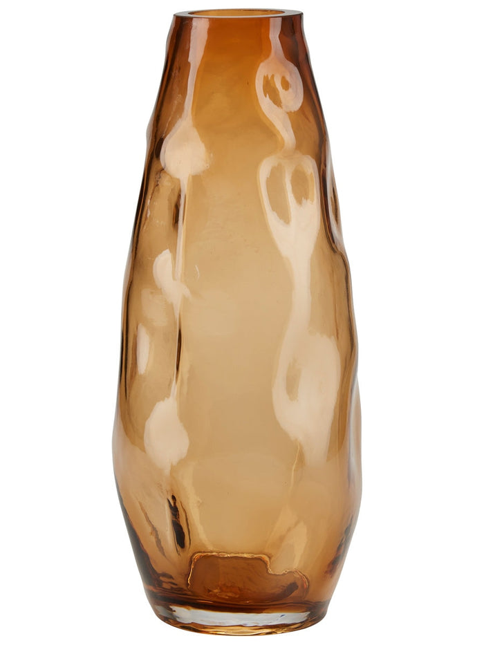 Cozy Living Vase mouthblown amber