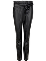 Danten Duncan leather pants värissä Black. 