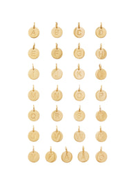 Edblad Charmentity A-Ö Gold kirjainriipus