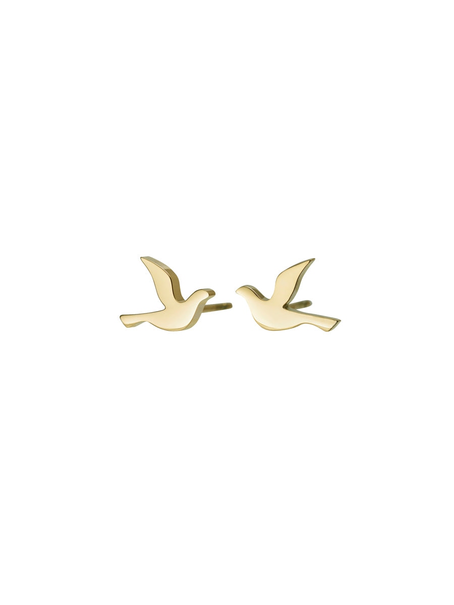 Edblad Dove Studs Small Gold