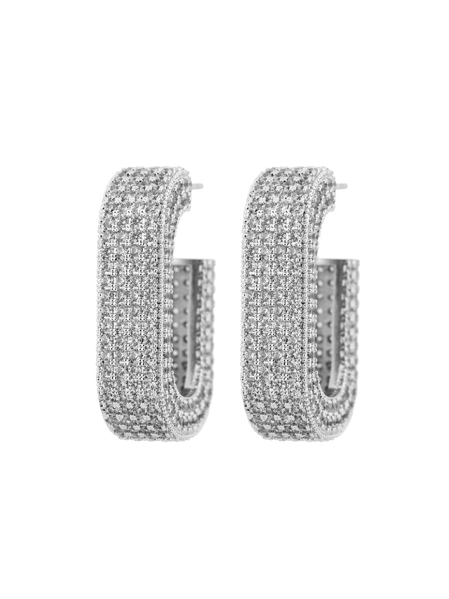 Edblad Evangeli Sparkle Creoles L Rhodium