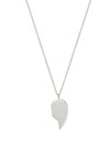 Edblad Friendship Heart Necklace Kids Steel ystäväkoru hopea