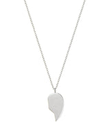 Edblad Friendship Heart Necklace Kids Steel ystäväkoru hopea