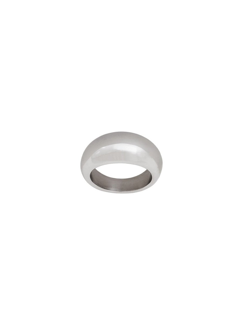 Edblad FURO ring steel hopeinen sormus
