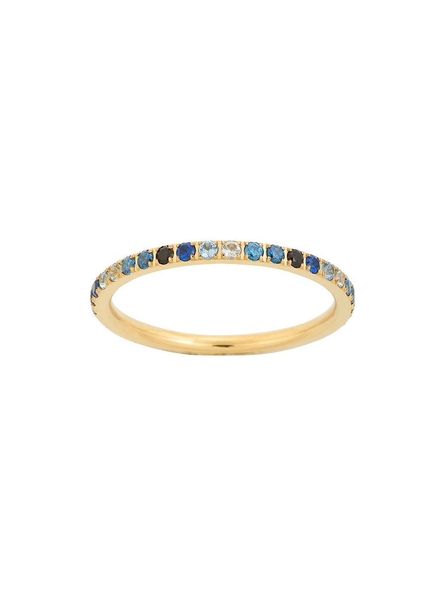 Edblad GLOW ring mini multi lazuli gold