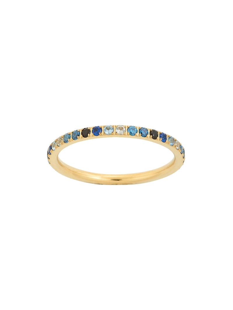 Edblad GLOW ring mini multi lazuli gold