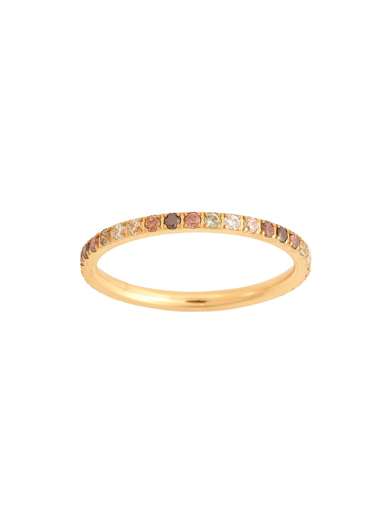 Edblad GLOW ring mini multi sepia gold