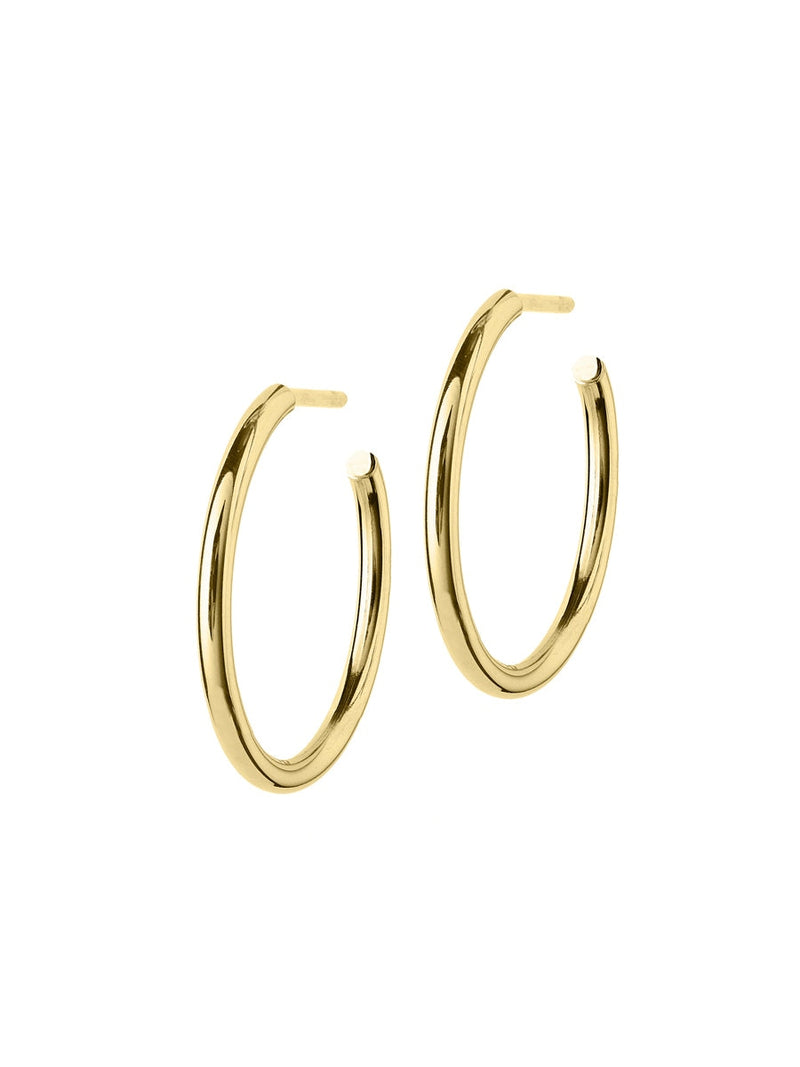 Edblad Hoops Earrings Gold Medium