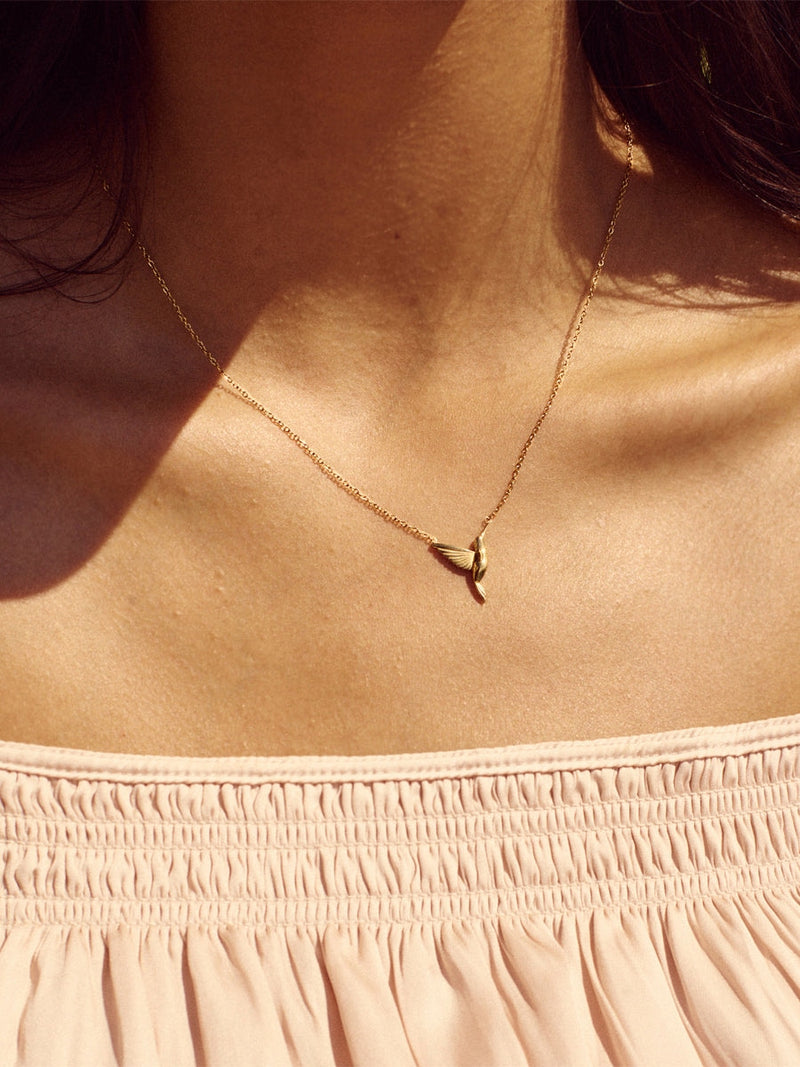 Edblad HUMMINBIRD necklace gold