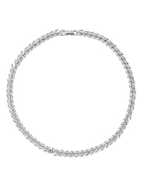 Edblad Laurel Necklace Rhodium