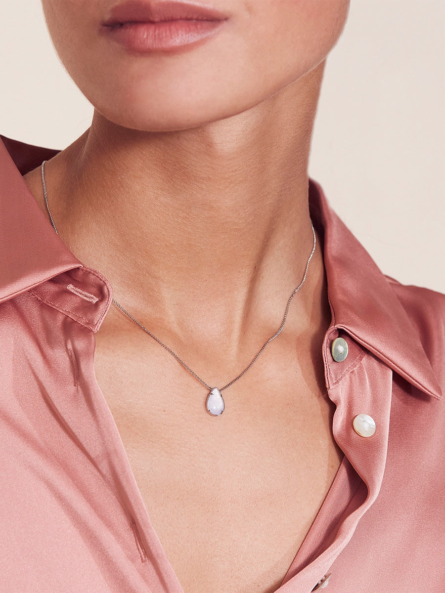 Edblad Melina Drop Necklace S Steel