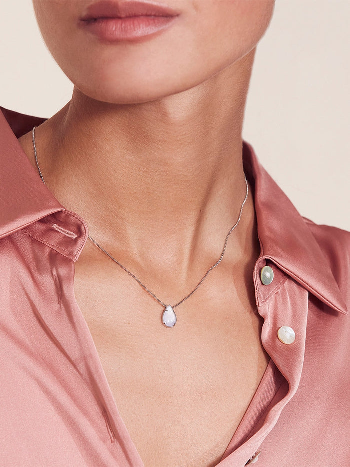 Edblad Melina Drop Necklace S Steel