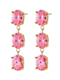 Edblad Orion Earrings Pink Gold