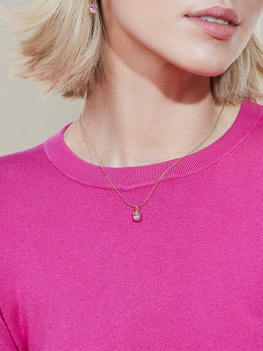 Edblad Orion Necklace Pink Gold