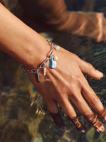 Edblad OYSTER pearl bracelet steel