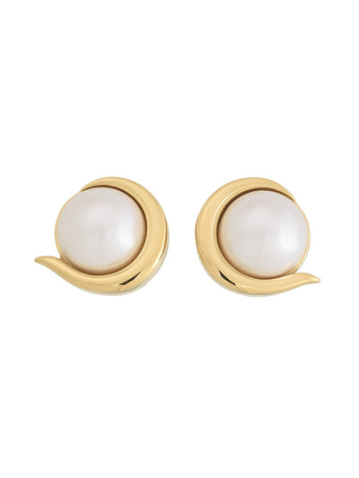 Edblad Parisian Pearl Clip On Maxi Gold