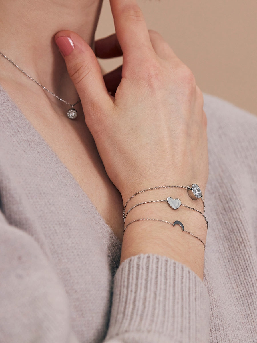 Edblad PURE HEART bracelet steel