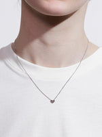 Edblad PURE HEART mini necklace värissä hopea