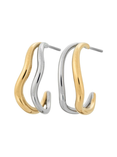 Edblad Sway Creoles L Gold Steel