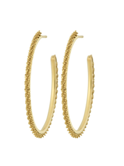 Edblad Tinsel Thin Creoles M Gold