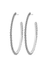 Edblad Tinsel Thin Creoles M Steel