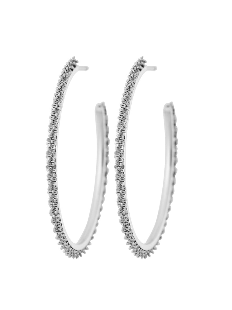 Edblad Tinsel Thin Creoles M Steel