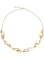 Edblad Wave Necklace Multi Gold kulta