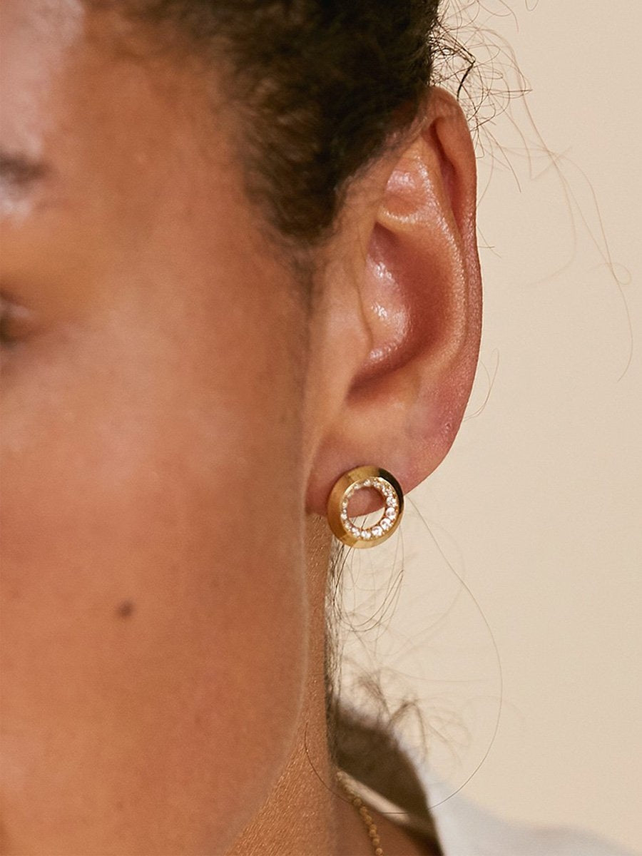 Edblad ZINNIA studs gold