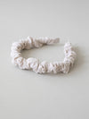 Gauhar HELSINKI ATELIER headband ruffled slim värissä hiekka/sand