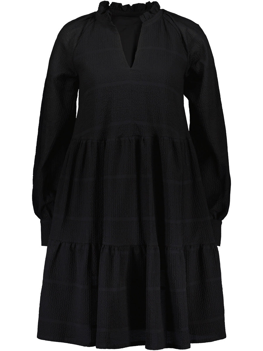 Long Sleeve Ruffled Dress Mekot
