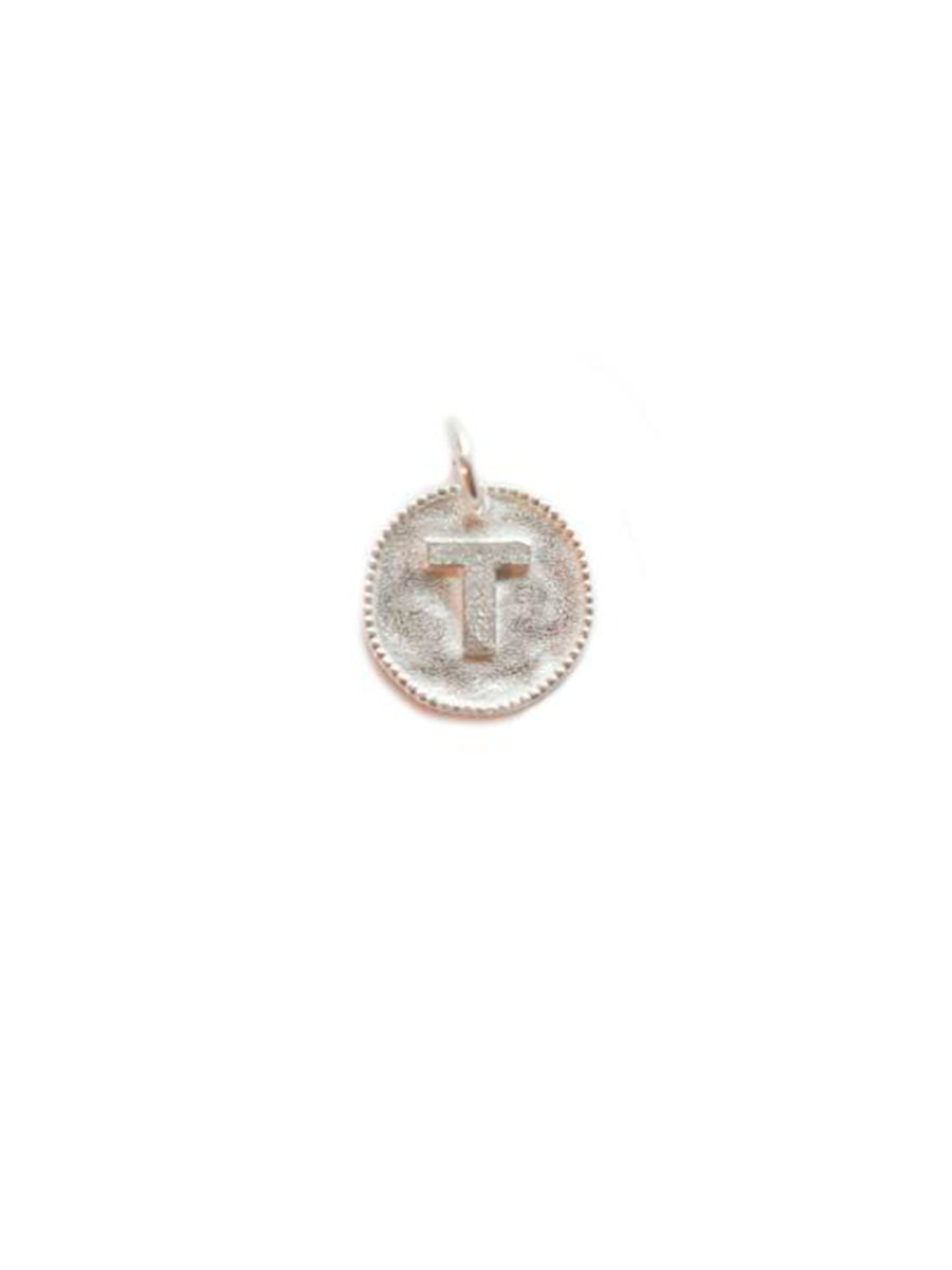 Gauharin letter pendant. 