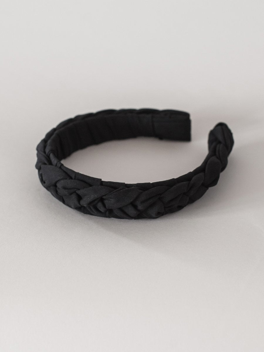 Gauhar HELSINKI ATELIER headband hiuspanta värissä musta