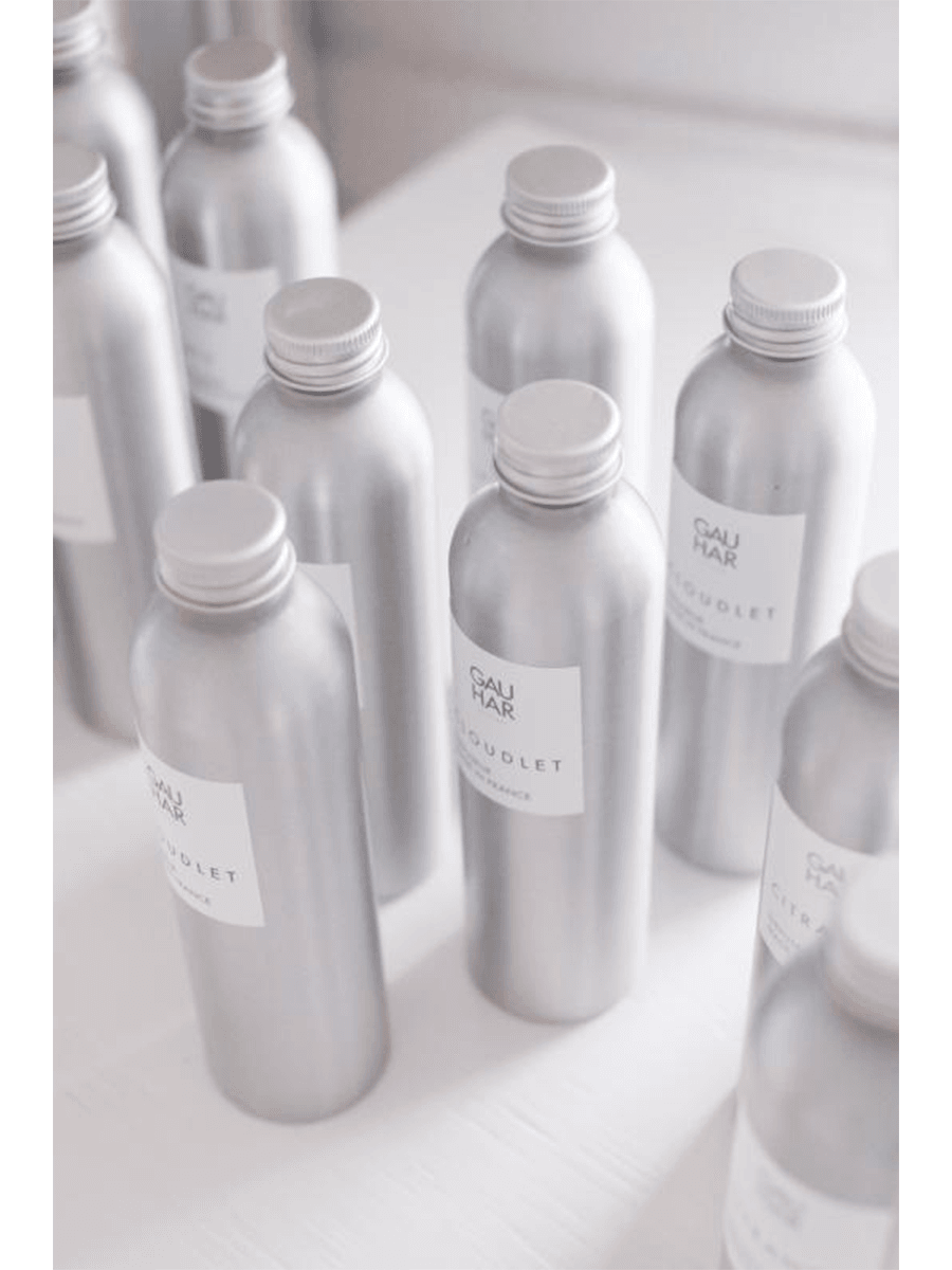 Gauharin Citrange refill bottle. 