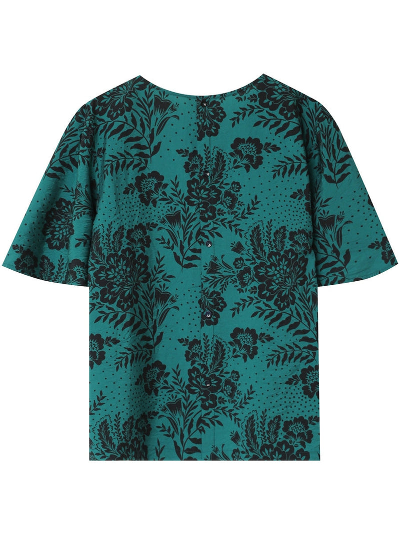 Grace & Mila GUERLIN woven top vert