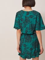Grace & Mila GUERLIN woven top vert