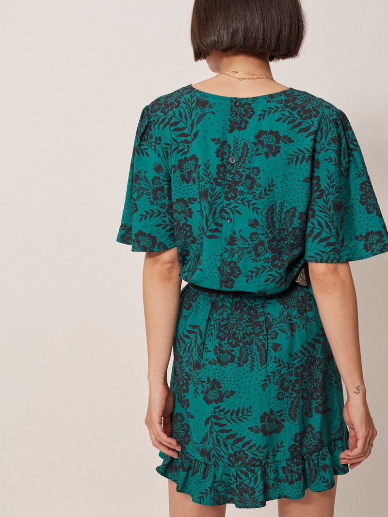 Grace & Mila GUERLIN woven top vert