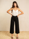 Grace & Mila Image woven top Ecru