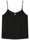 Grace & Mila Image woven top Noir