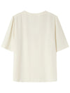 Grace & Mila India woven top Ecru