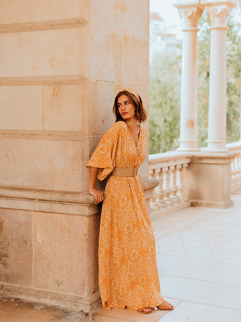 Grace & Mila Isabelle dress Orange