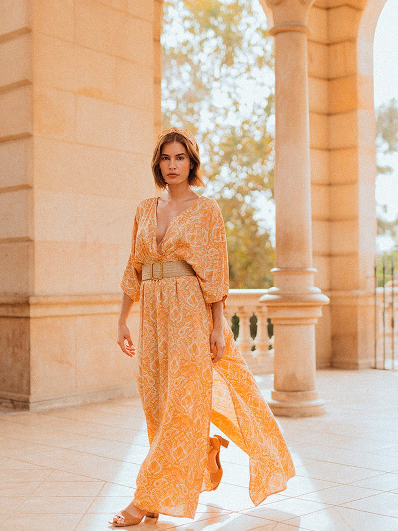 Grace & Mila Isabelle dress Orange
